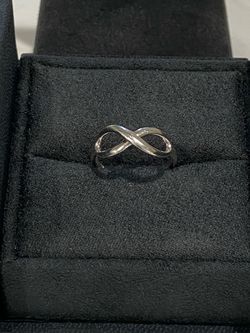 Tiffany & Co. Sterling Silver Infinity Ring