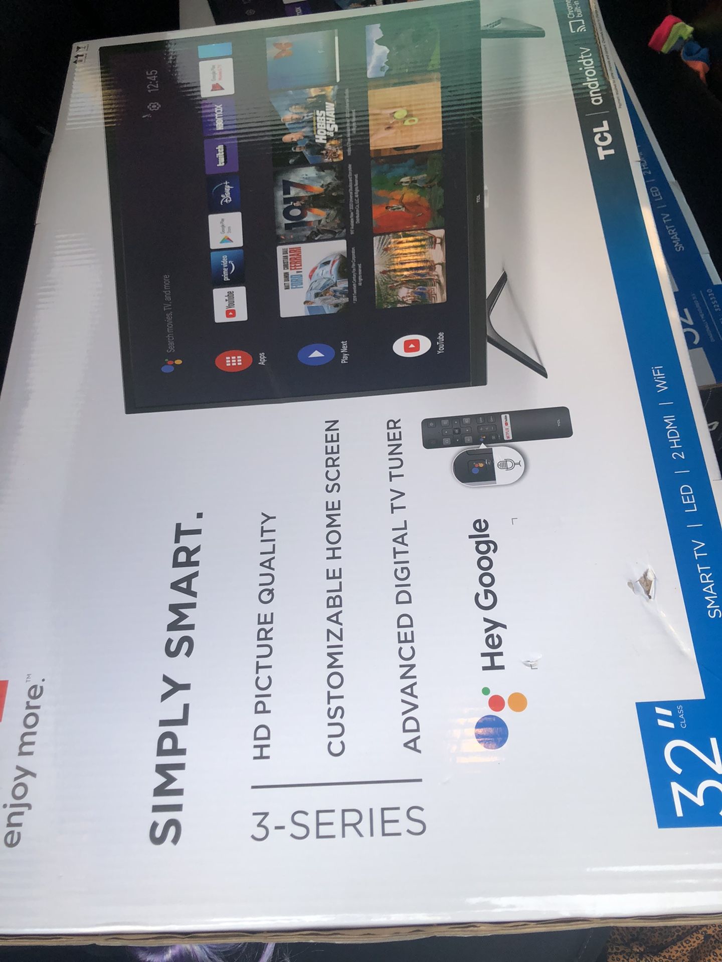 2 32 Inch Smart TVs 