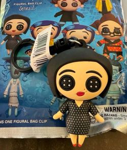Coraline figural bag clip series 2