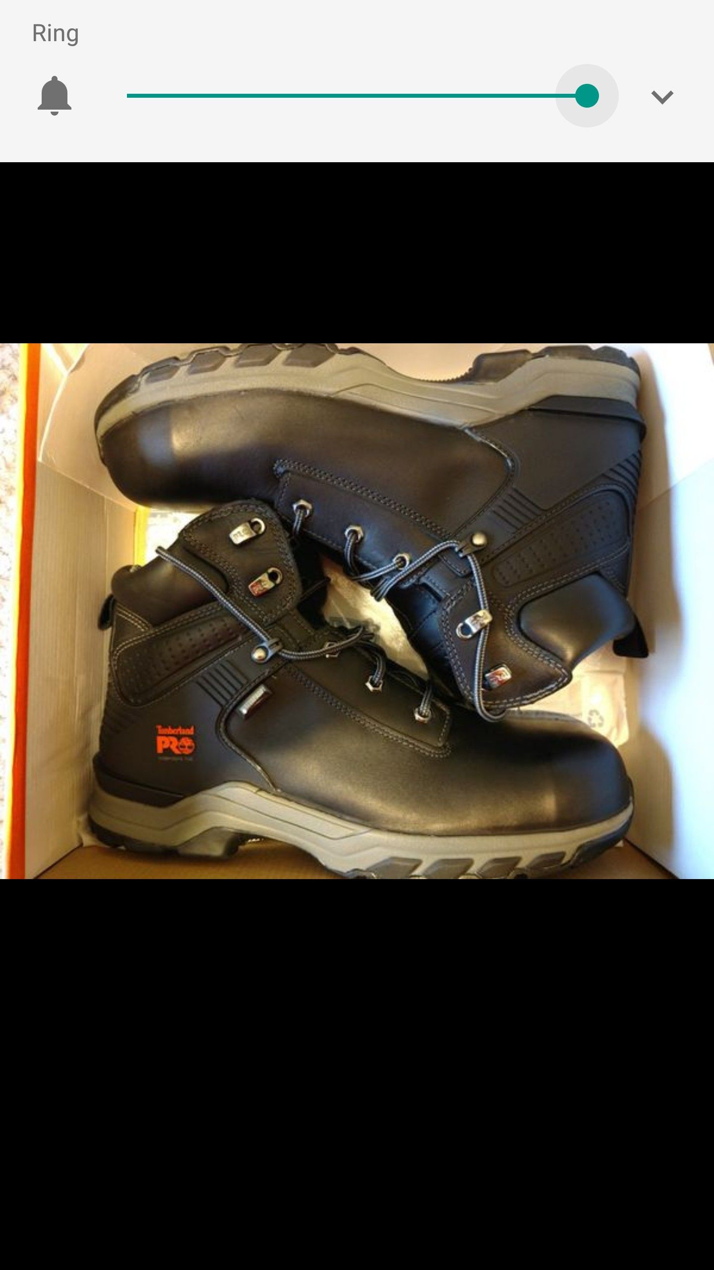 Timberland Pro Steel Toe Boots Size 11.5 (Brand New)