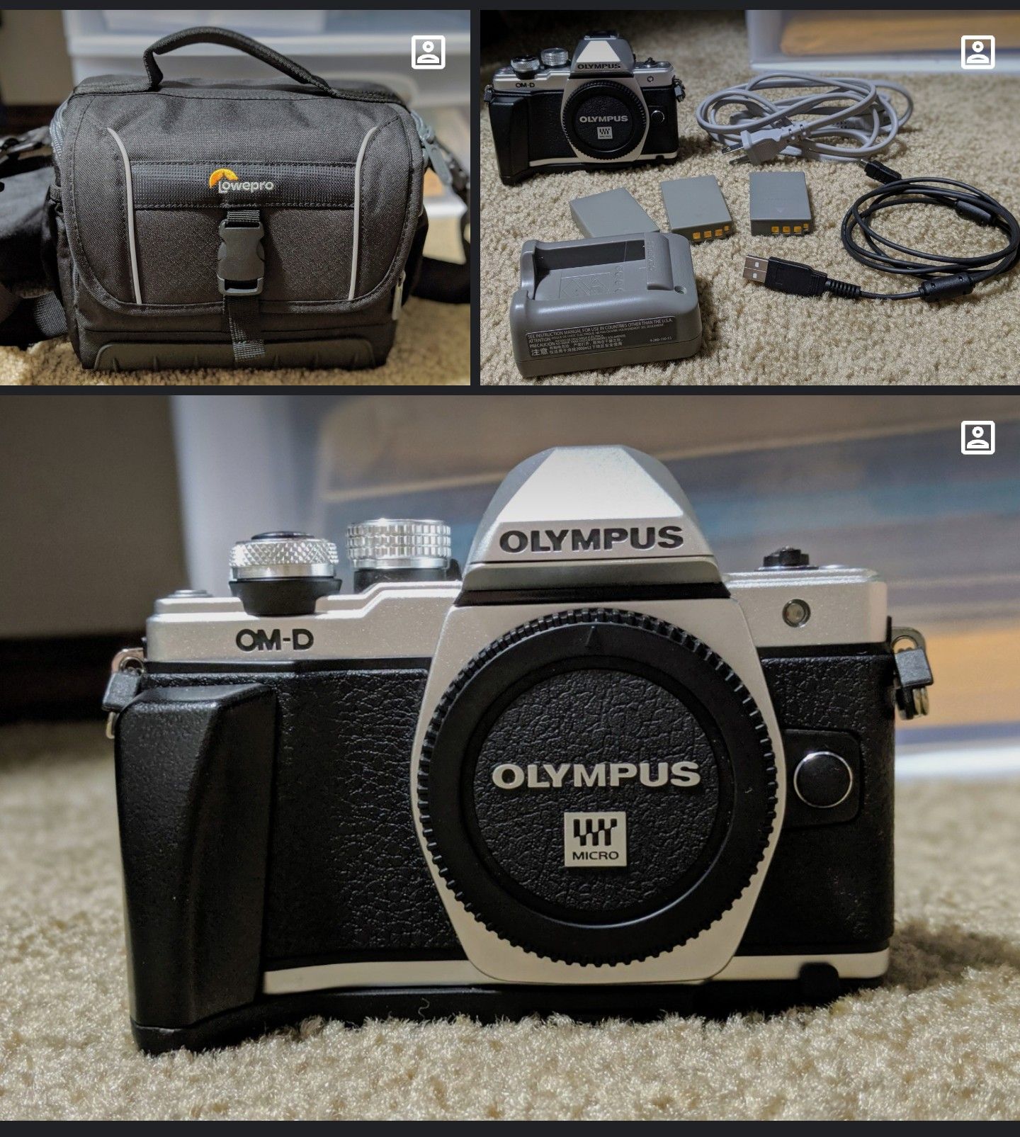 Olympus OM-D Em10 Mark ii