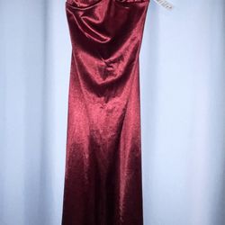 Formal Burgundy Dress