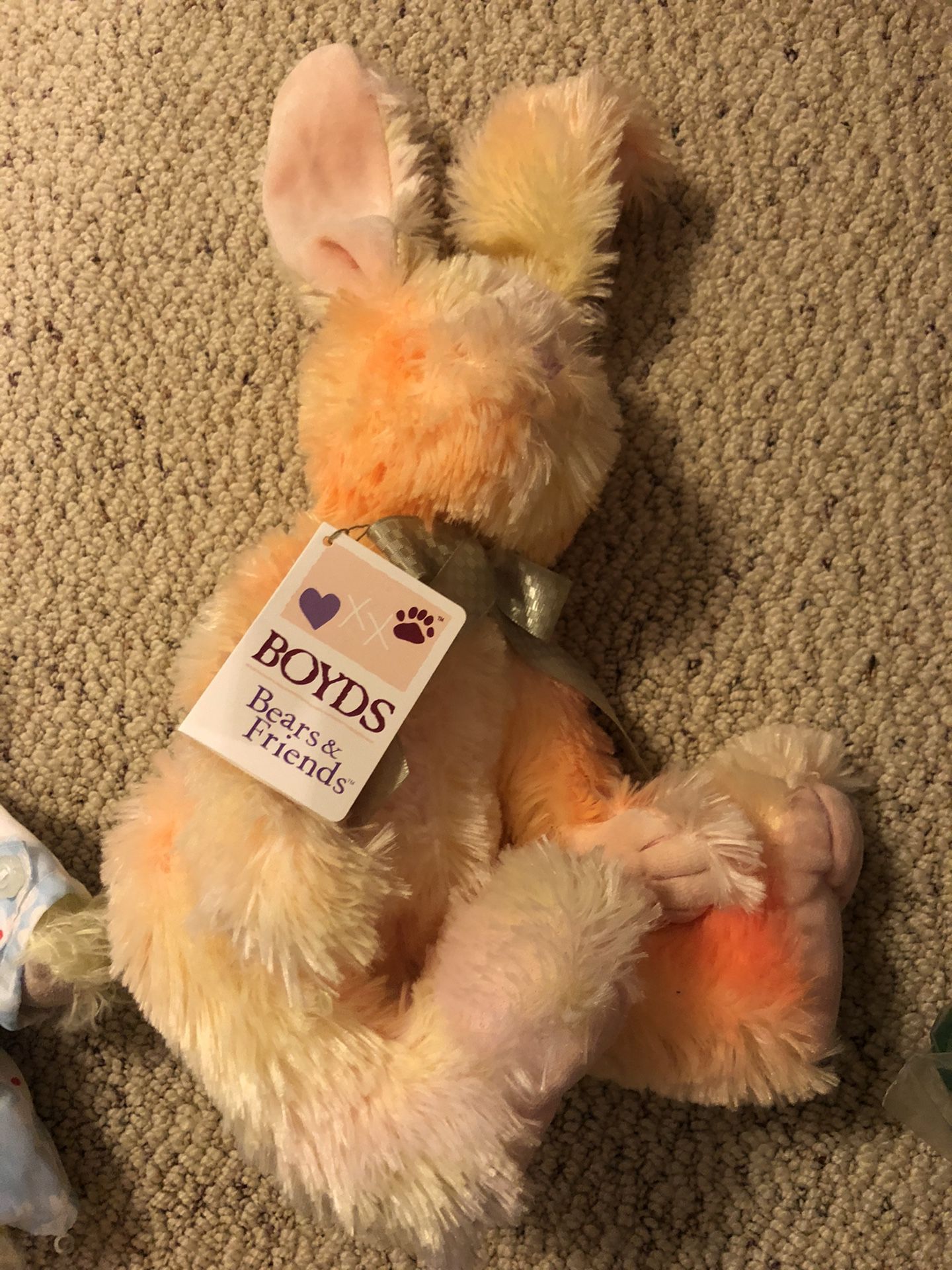 Boyd’s stuffed animals bunny and duck. NWT