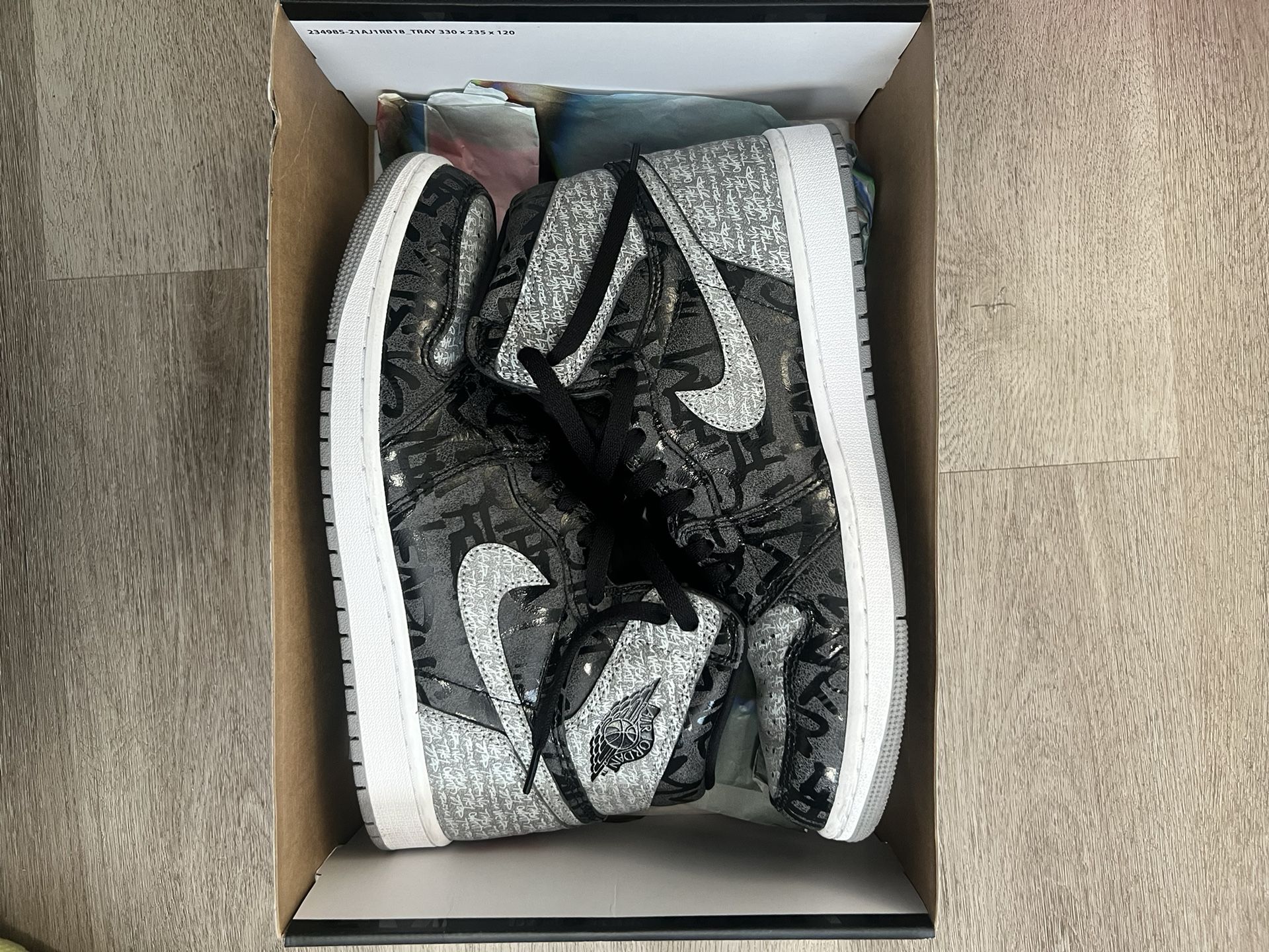 AIR JORDAN 1 REBELLIONAIRE Sz10