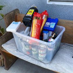 Crate Full Of Fuel Pinewood Barbecue Stuff Excellent For Camping. $45 take all.