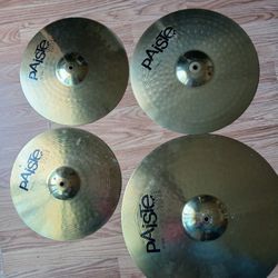 Paiste 101 cymbal set  170 $$
