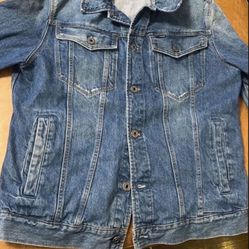 Mens GSTAR Size Large Denim Jacket  45$