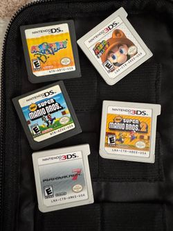 15 3DS, DS Games with 3DS case & stylists