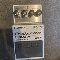 Boss Feedbacker/Booster FB-2 Guitar Pedal