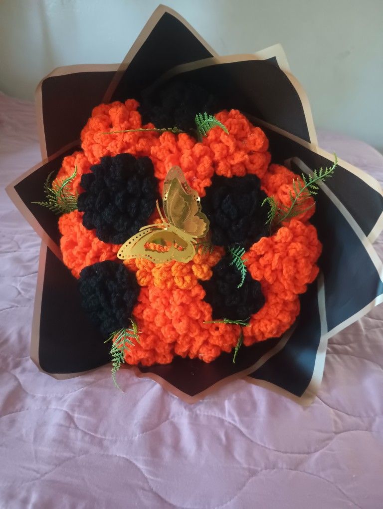 Crochet Bouquet Hand Made