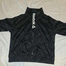 Reebok Men’s Windbreaker Jacket (Size Medium)