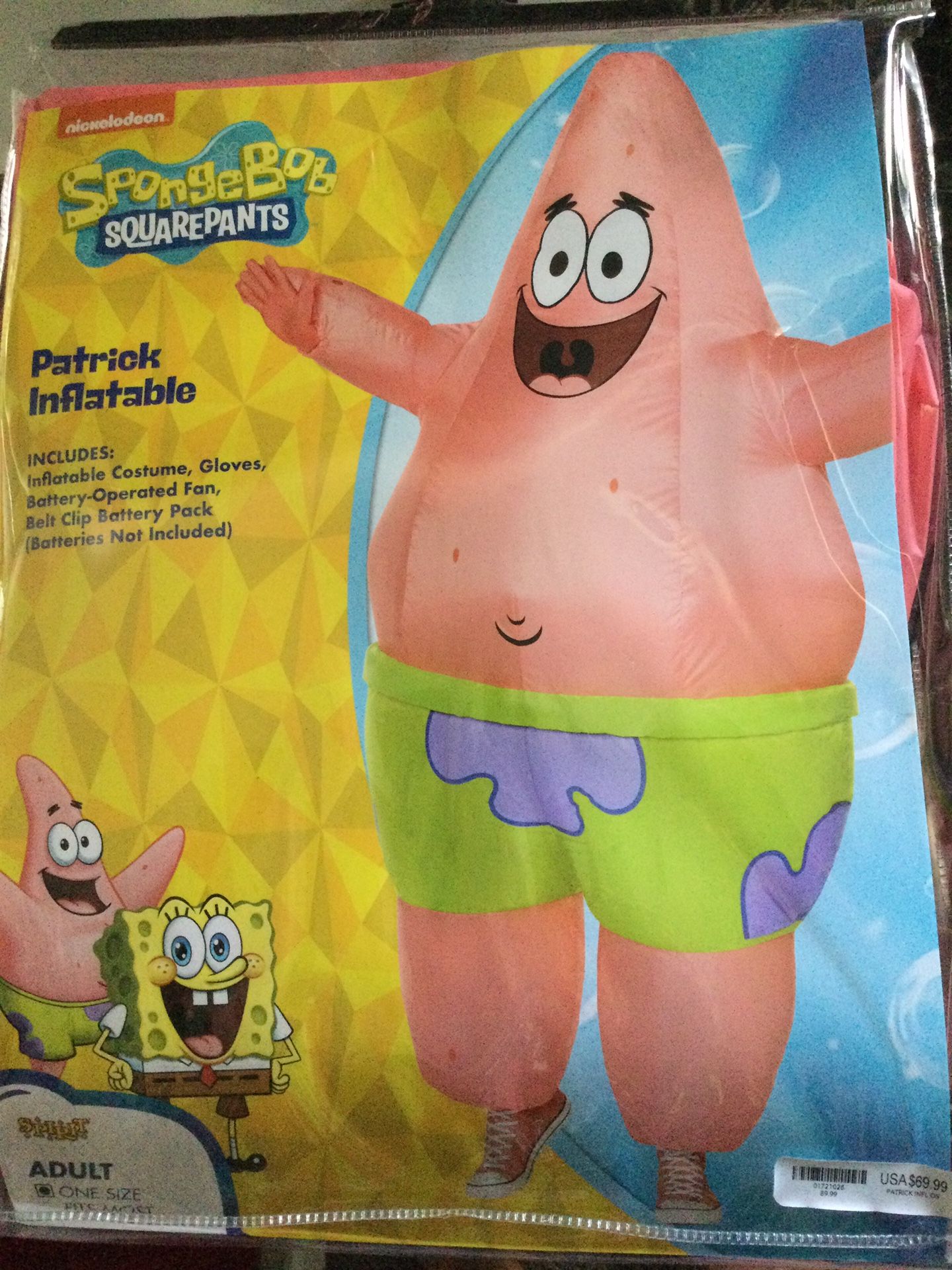 Patrick Blowup Costume