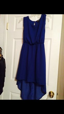 New royal blue sz S dress $7 p/u