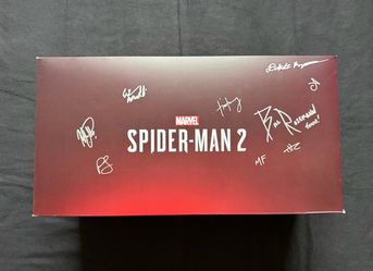 Developer Signed Marvel's Spider-Man 2 - Collector's Edition - NO GAME - Open Box.