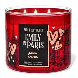 Bath & Body Works Emily In Paris Paris Amour 3 Wick Scented Candle 14.5 oz New