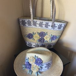 Beautiful Artesanal Purse Set.