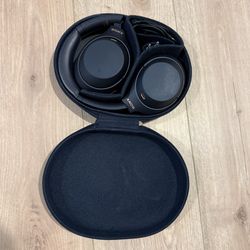 Sony Headphones  Navy   WH1000XM4