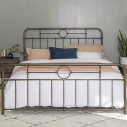 New Bohemian Metal King Size Bed Frame
(New In the Box )