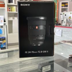 Sony FE 24-70mm F2.8 GM II Lens