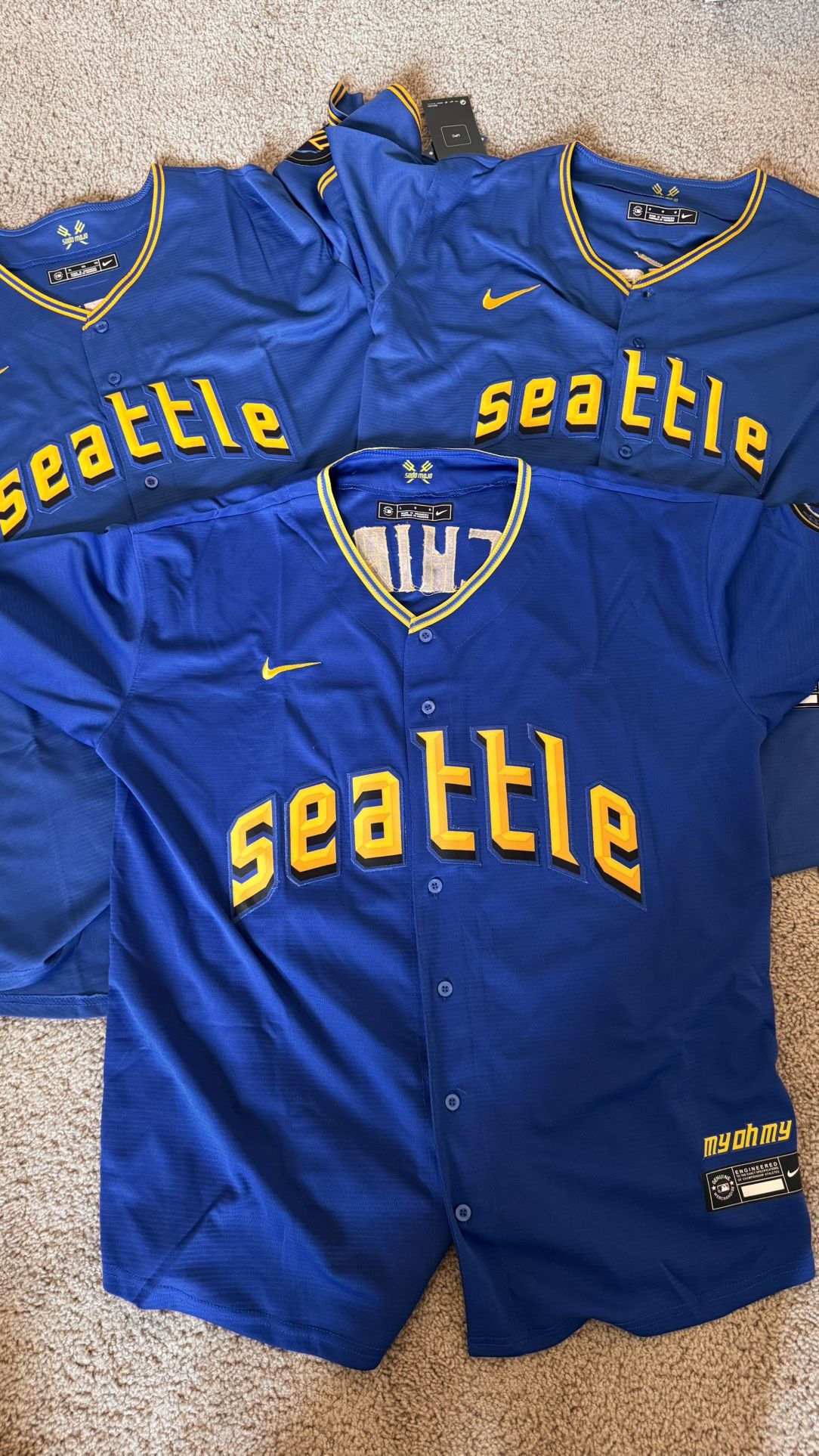 🥶Mariners City-Connect Baseball Jerseys