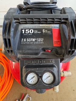 Porter-Cable 6 Gallon Air Compressor