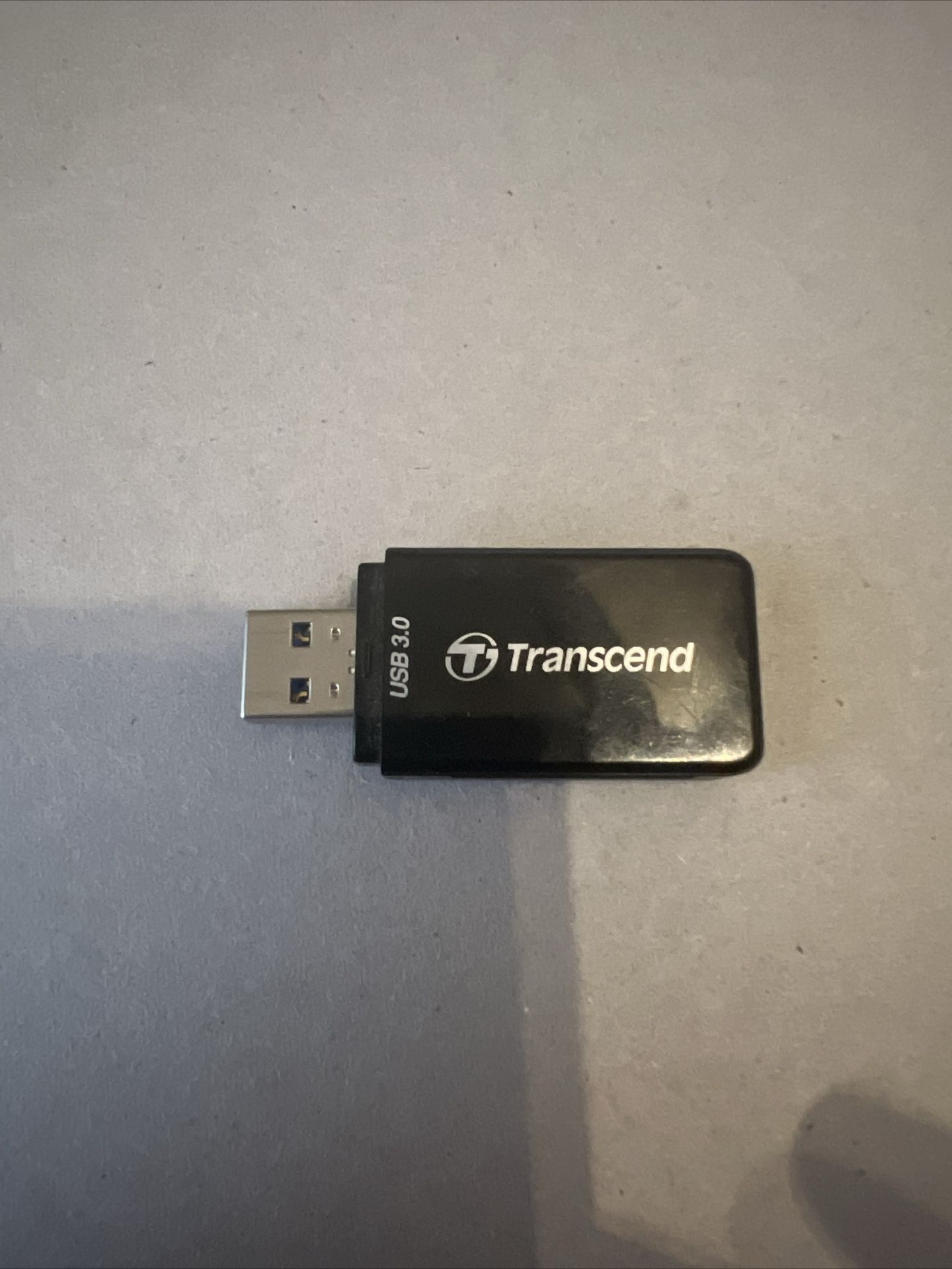 Transcend USB 3.0 Drive. Reads SD Cards And Micro Sd
