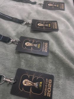 2 FIFA World Cup 2026 FAN ID EXPERIENCE Keychains