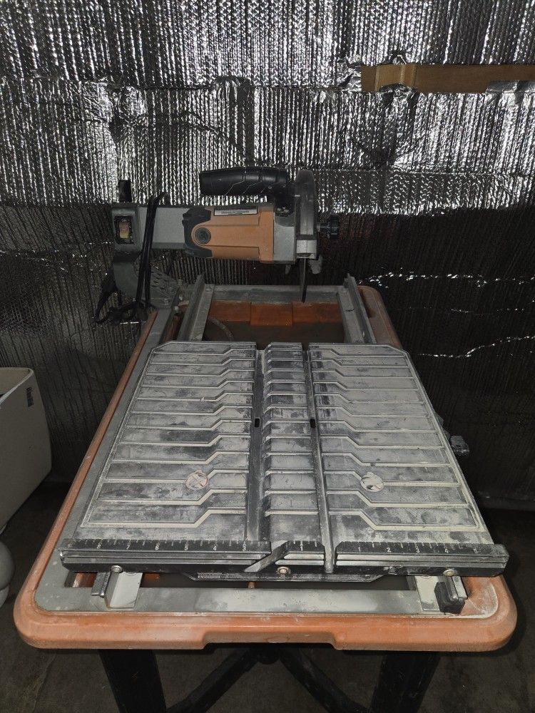 Ridgid Wet Tile Saw