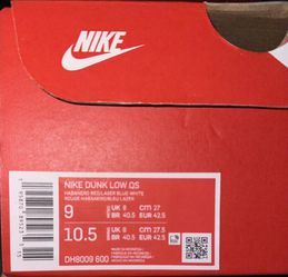 Nike Dunk Low QS LeBron James Fruity Pebbles (Sz 9)