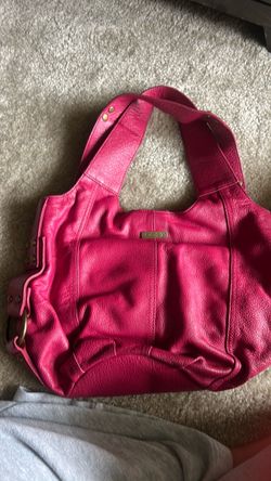Joe’s Pink Leather Shoulder Bag Y2K