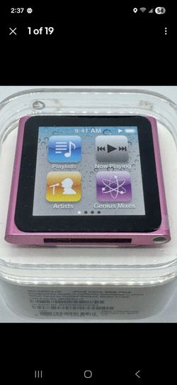 Ipod nano touch 6th generation 8gig has 50 songs