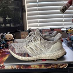 RARE🔥 Size 8.5 - adidas UltraBoost 1.0 Retro White Multi 2018