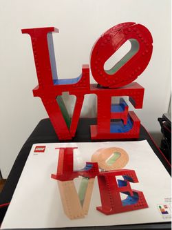 LEGO 31214 Art Love Collectible Building Set Robert Indiana
