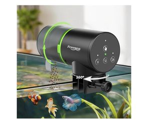Automatic Fish Feeder for Aquarium: 3 Timers & One-Touch Easy Setup - 7-14 Day Supply with 200ML Food Dispenser - Worry-Free Vacation Feeding for Bett