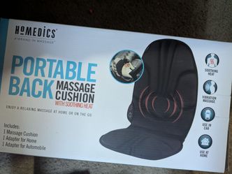 Homedics massage cushion