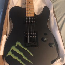 Schecter diamond series Limited Edition Monster energy Telecaster