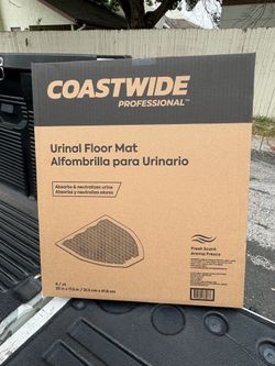 Urinal Floor Mats, 6Pk