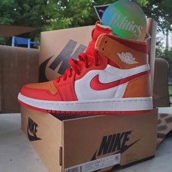 Jordan 1 Zoom Cmft Fire Red Hot Curry
