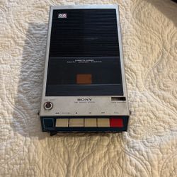 Vintage Sony TC-110A Cassette Tapecorder 