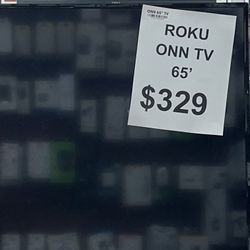 On Sale Roku Onn Tv 65in