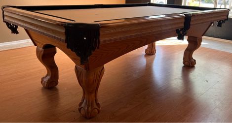 Pool table 8ft- New Felt- New Pockets- Any Color- Free Delivery