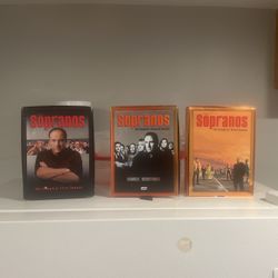 Vintage DVD Sopranos Season One Two Three 
