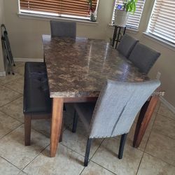 Dinning Table And Salad Bar