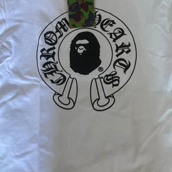 Bape x chrome shirt size s