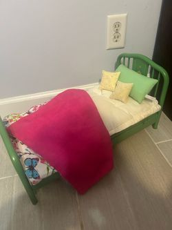 American girl Kit fold out bed