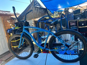 Huffy 26'' Cranbrook Blue Cruiser Bike