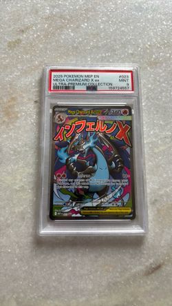 Pokemon Mega Charizard X ex Ultra Premium Collection PSA 9