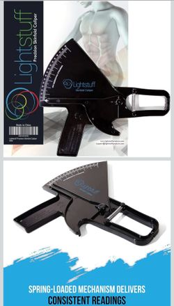 Skinfold Caliper - Easy, Reliable Tool for Monitoring Body Fat - Quick Start Guide for Beginners