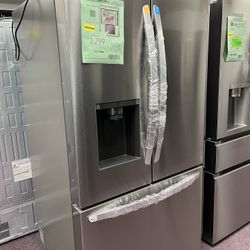 Refrigerator-LG Open Box 3 Door Refrigerator With 1 Year Warranty 