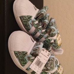 Men's ADIDAS JEREMY SCOTT MONEY SUPERSTAR  Size 11 NEW 